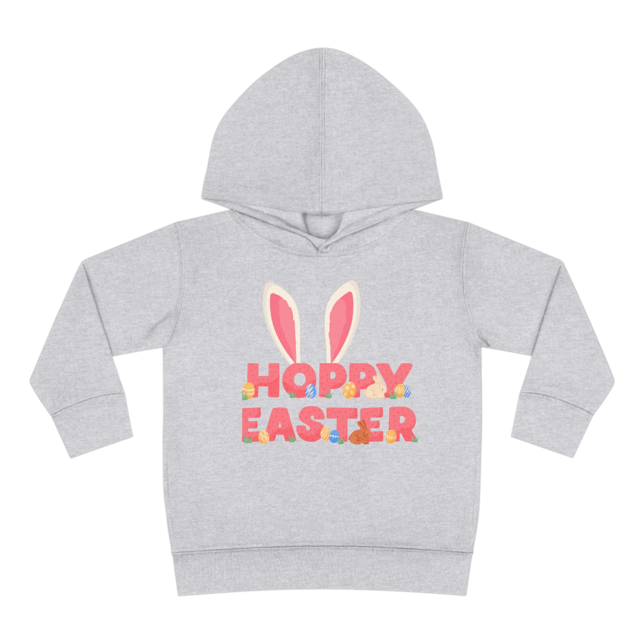 The Hoppy Easter Toddler Pullover Fleece Hoodie