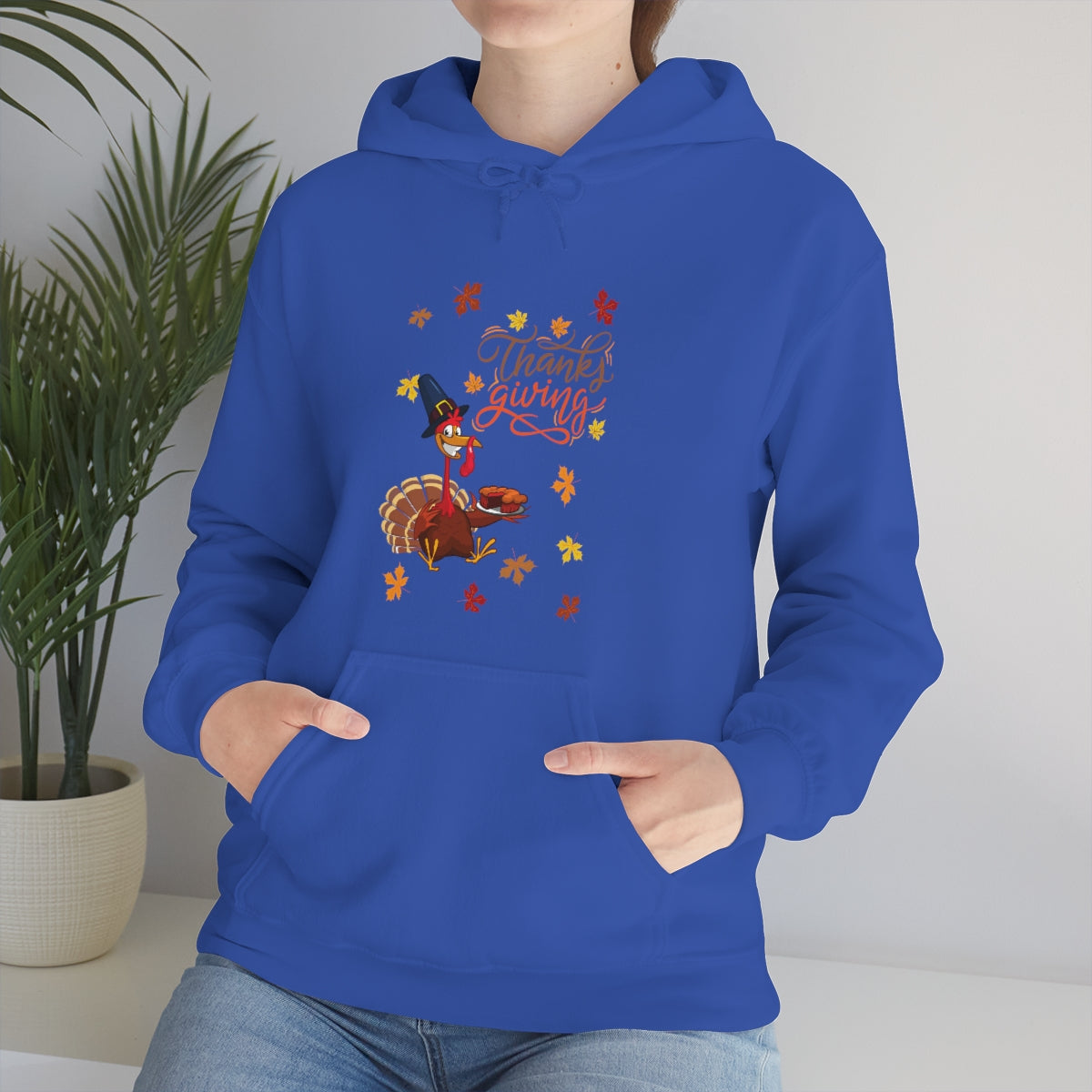 Thanksgiving Turkey Unisex Heavy Blend™ Hooded Sweatshirt