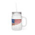 Old Glory Mason Jar