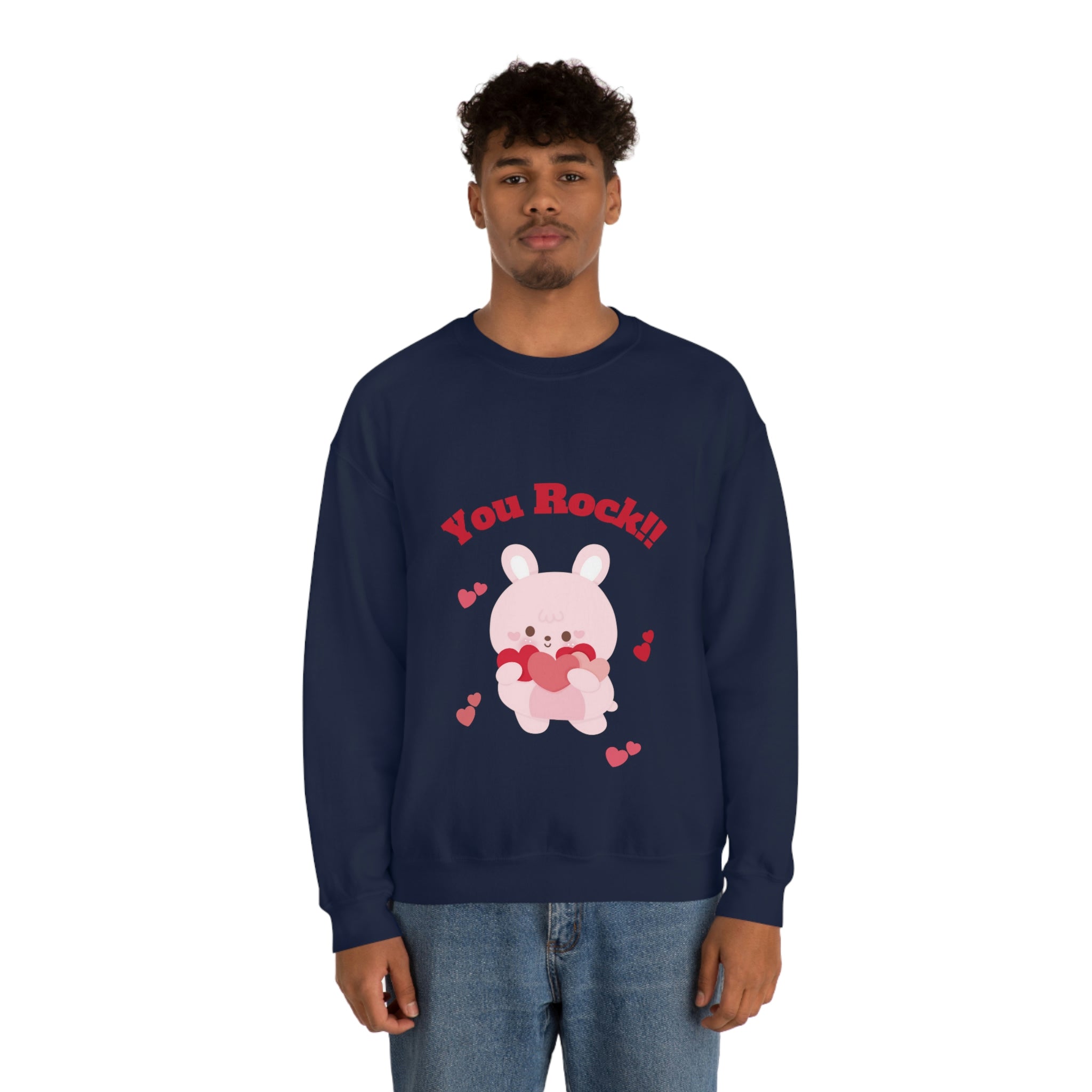 You Rock Unisex Heavy Blend™ Crewneck Sweatshirt