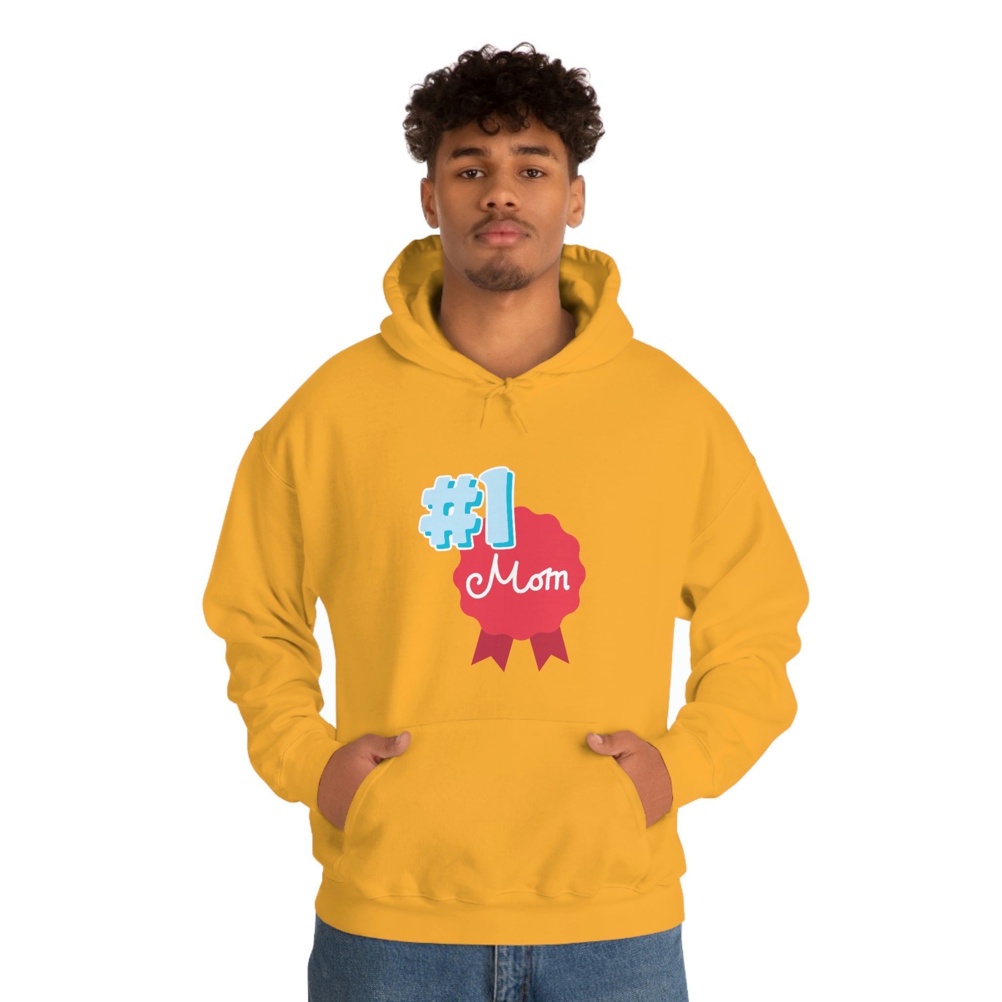 Mom You're No.1 Unisex Heavy Blend™ Hooded Sweatshirt