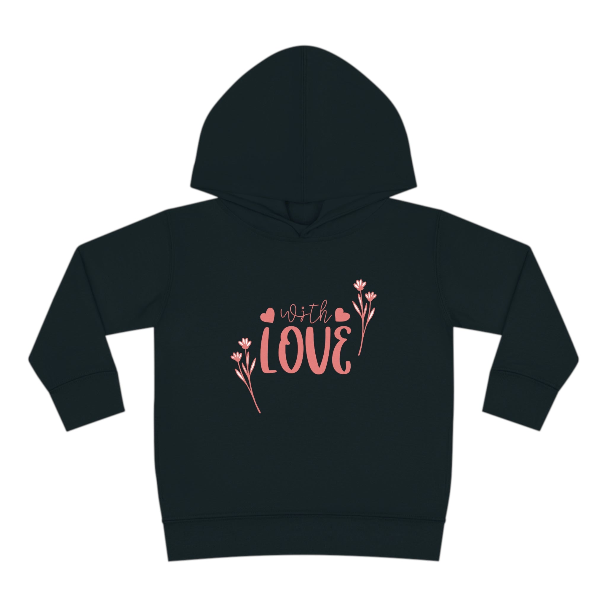 With Love Toddler Pullover Fleece Hoodie