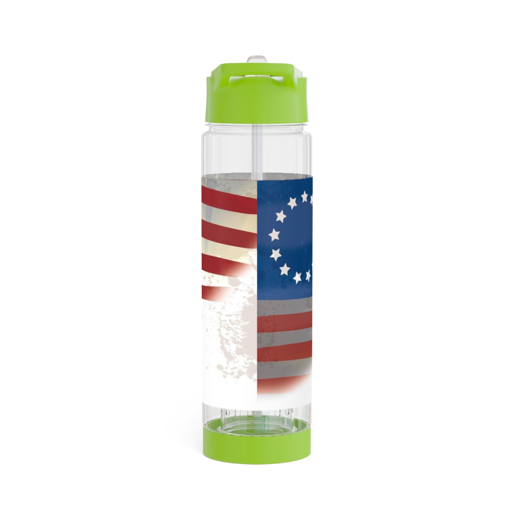 Old Glory Infuser Water Bottle