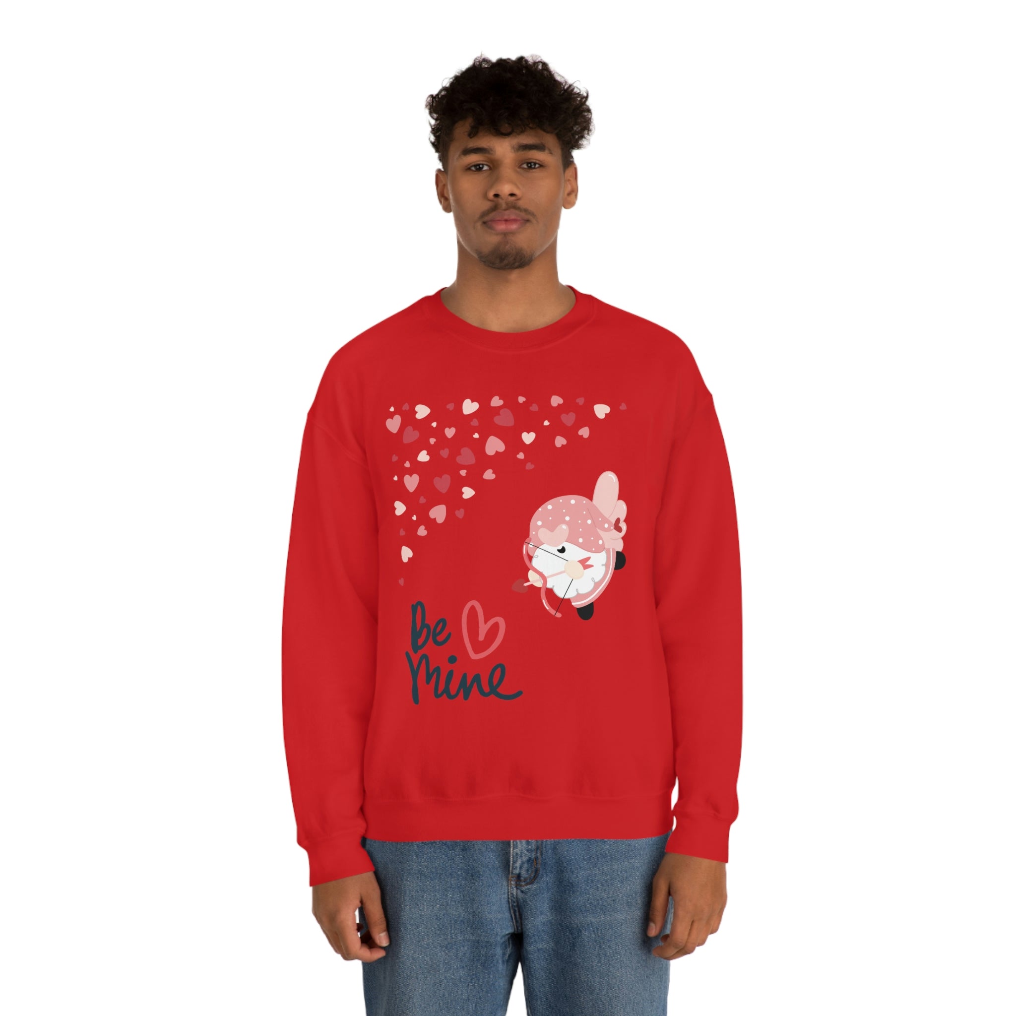 Be Mine Gnome!! Unisex Heavy Blend™ Crewneck Sweatshirt
