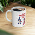 Happy President's Day Gnome Ceramic Mug 11oz