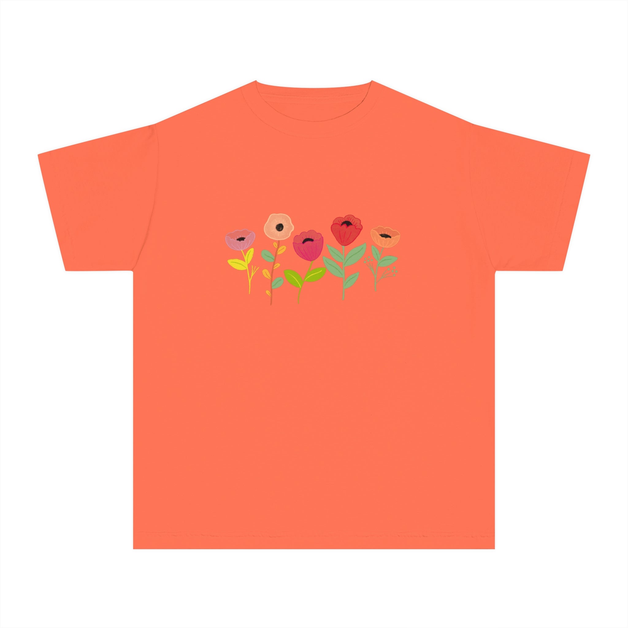 Spring Flowers Youth Midweight Tee
