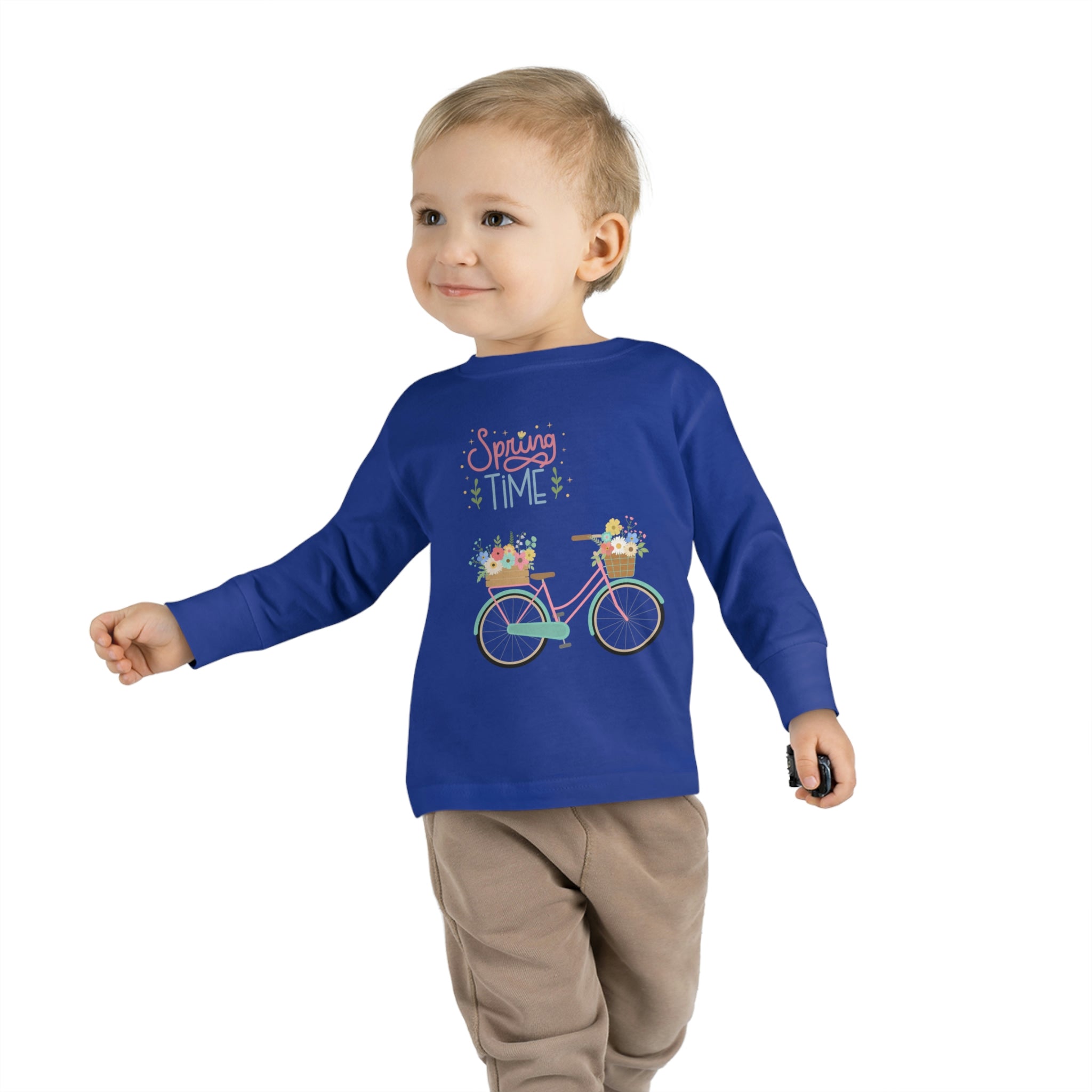 Spring Time Toddler Long Sleeve Tee