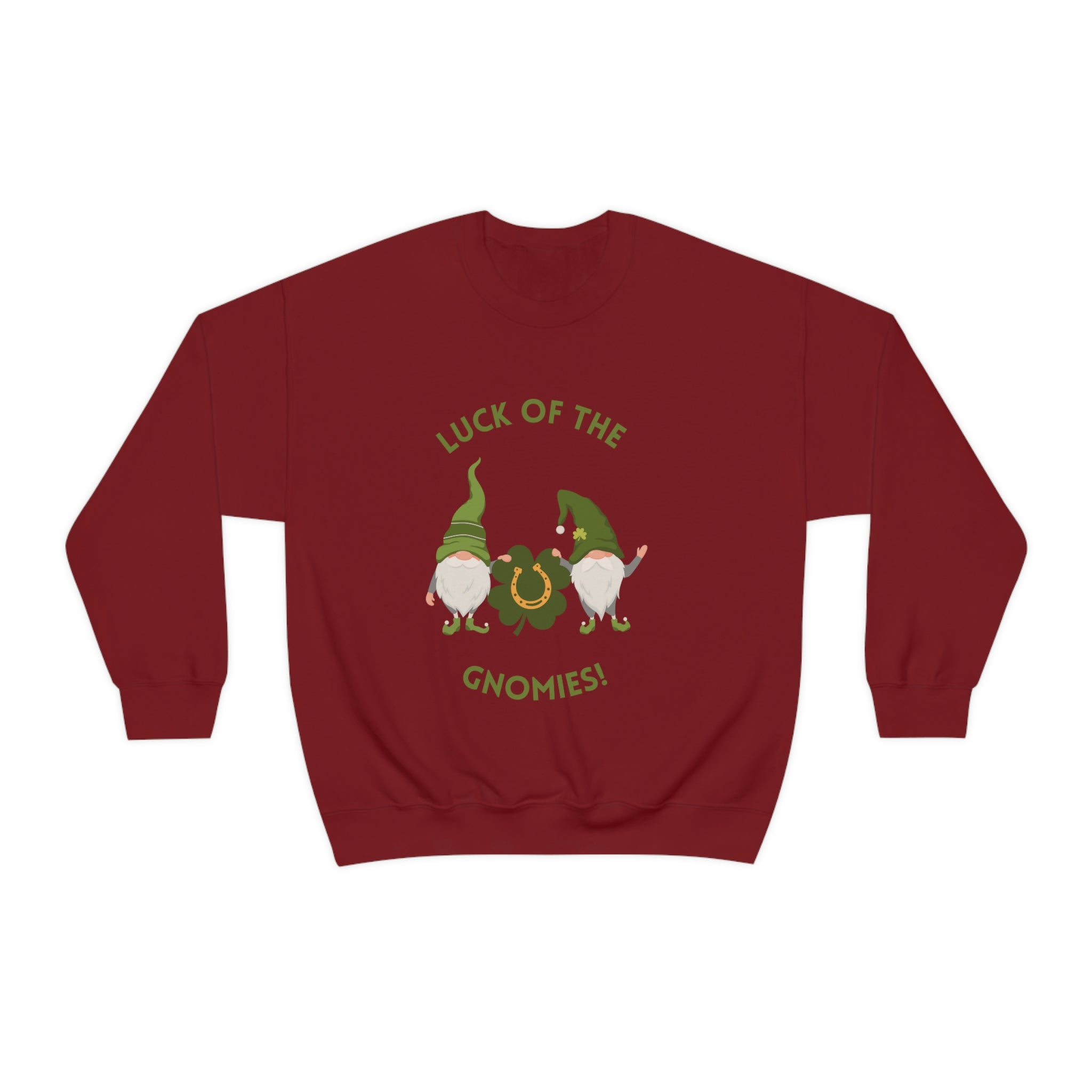The Luck Of The Gnomies! Unisex Heavy Blend™ Crewneck Sweatshirt