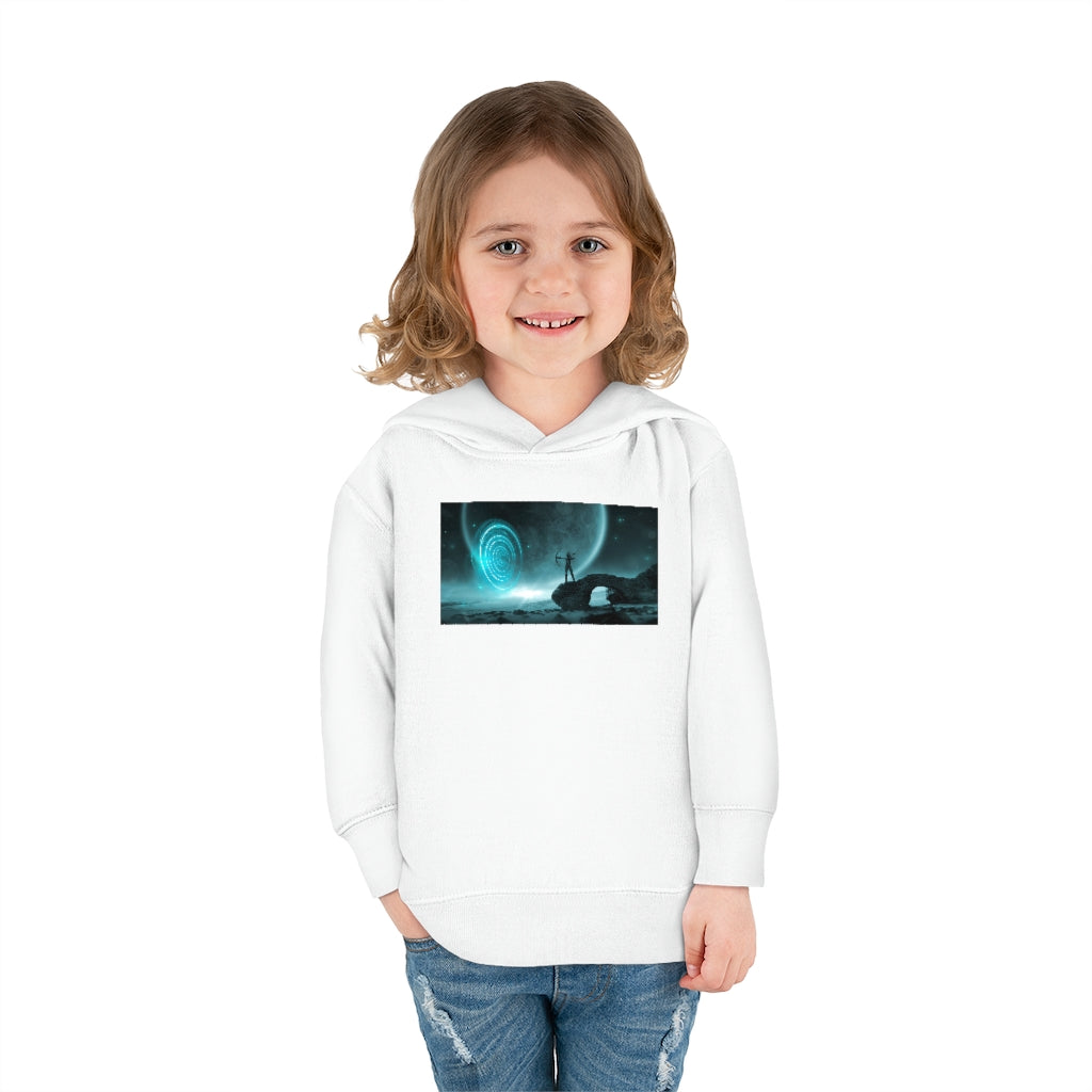 Mystical Moon Toddler Pullover Fleece Hoodie