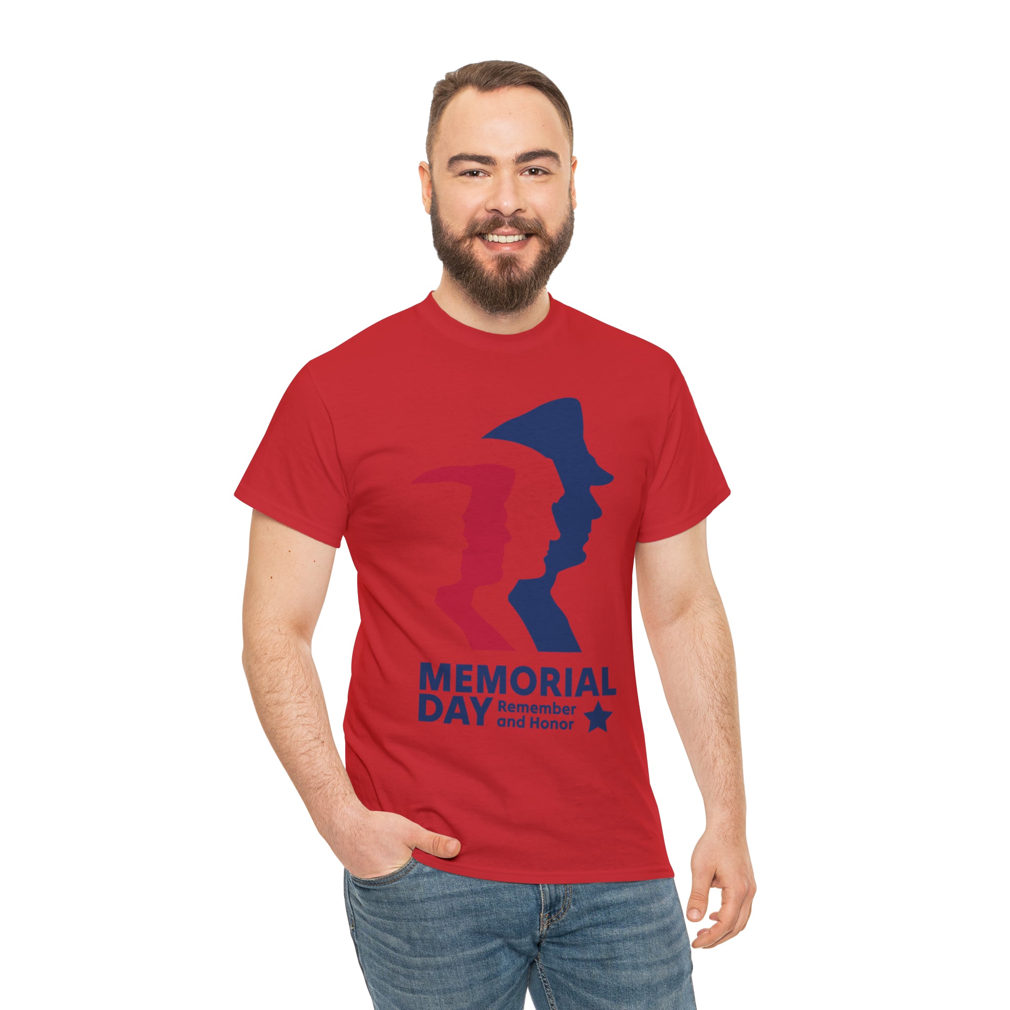 Memorial Day Heroes Unisex Heavy Cotton Tee