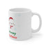 Meowy Catmas Ceramic Mug 11oz