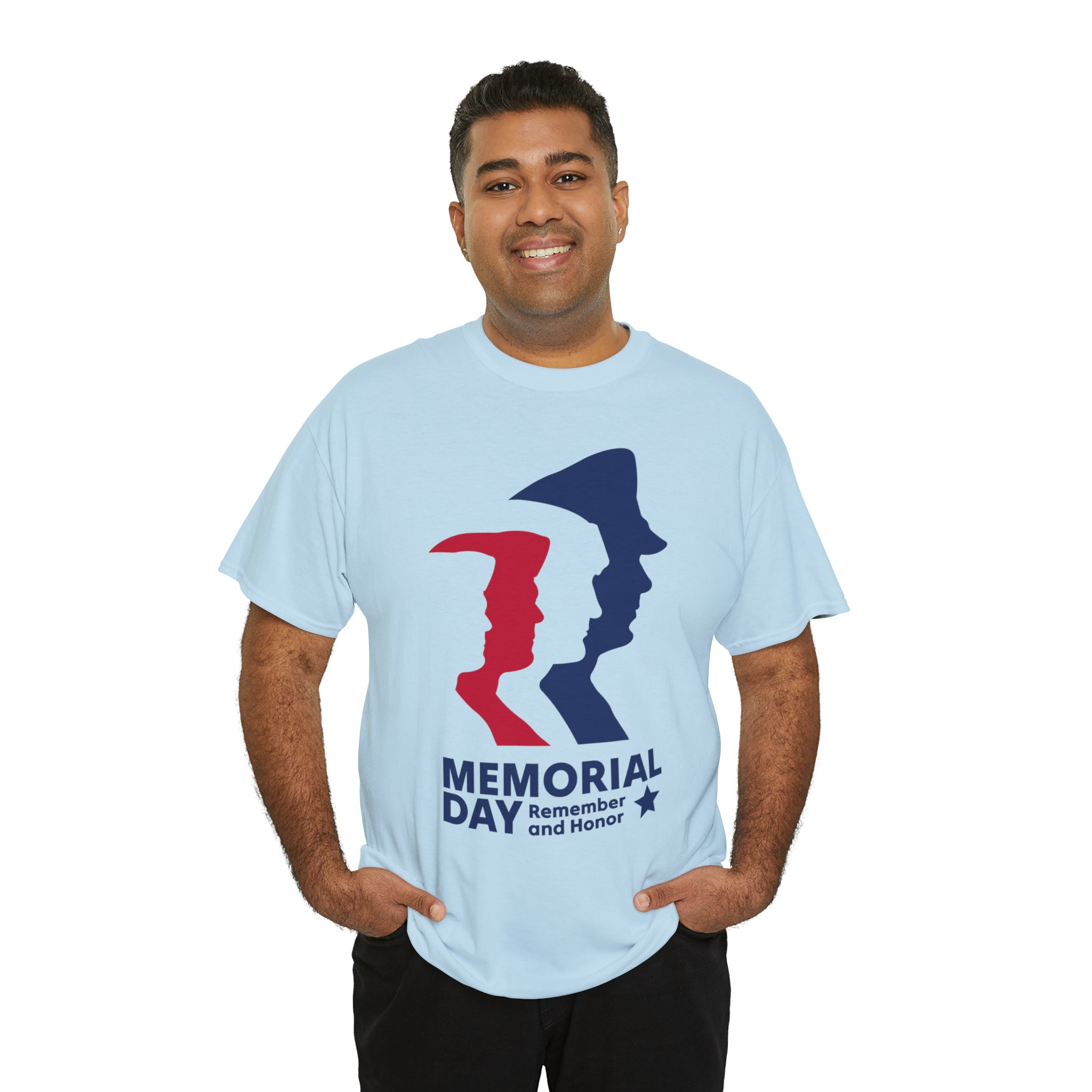 Memorial Day Heroes Unisex Heavy Cotton Tee