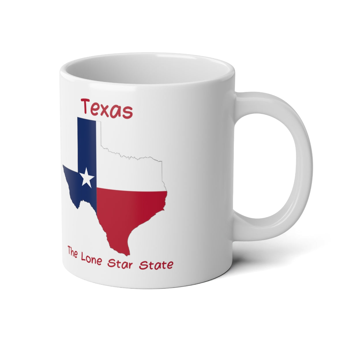 Texas State Flag Jumbo Mug, 20oz