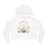 Happy Easter Women’s Cropped Hooded Sweatshirt