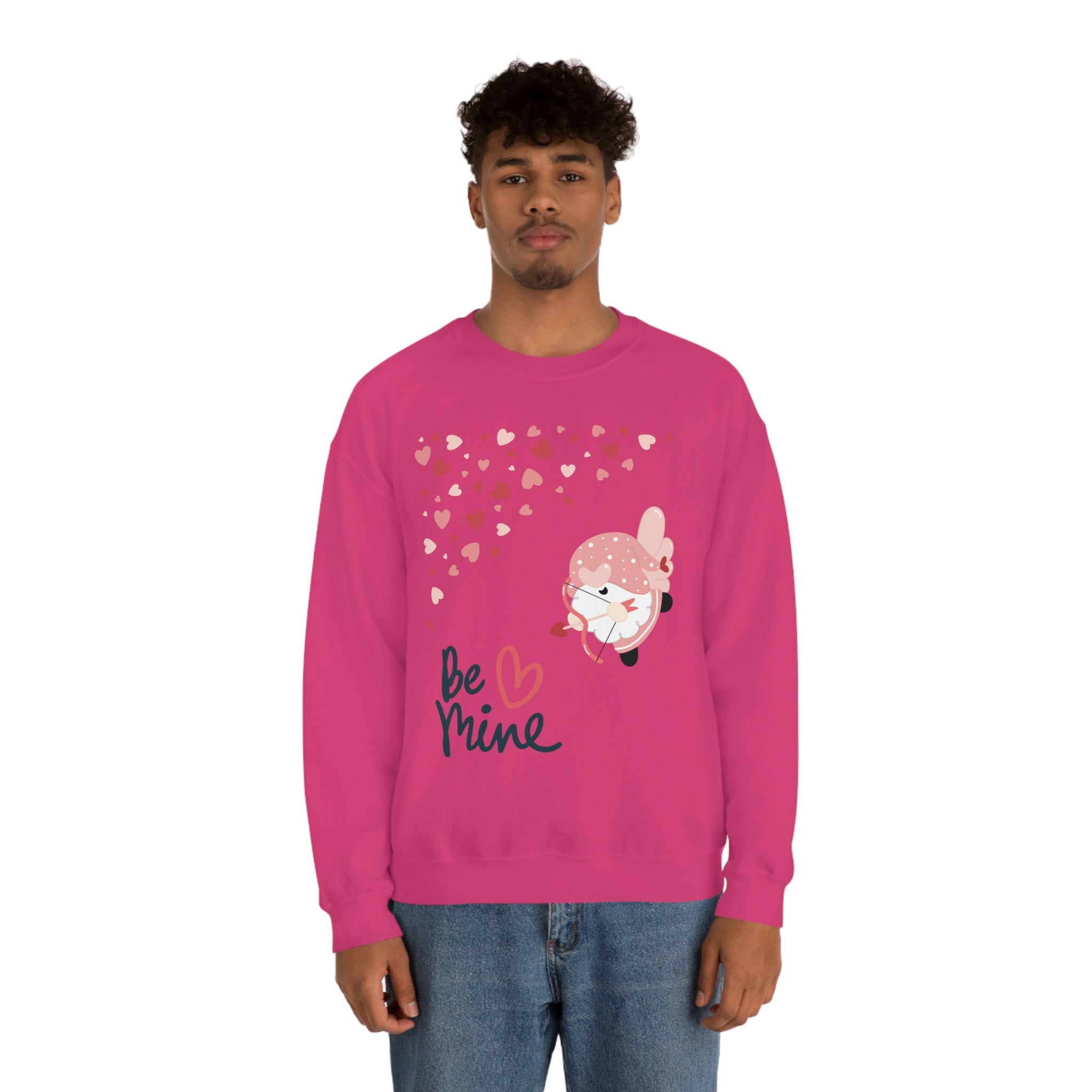 Be Mine Gnome!! Unisex Heavy Blend™ Crewneck Sweatshirt