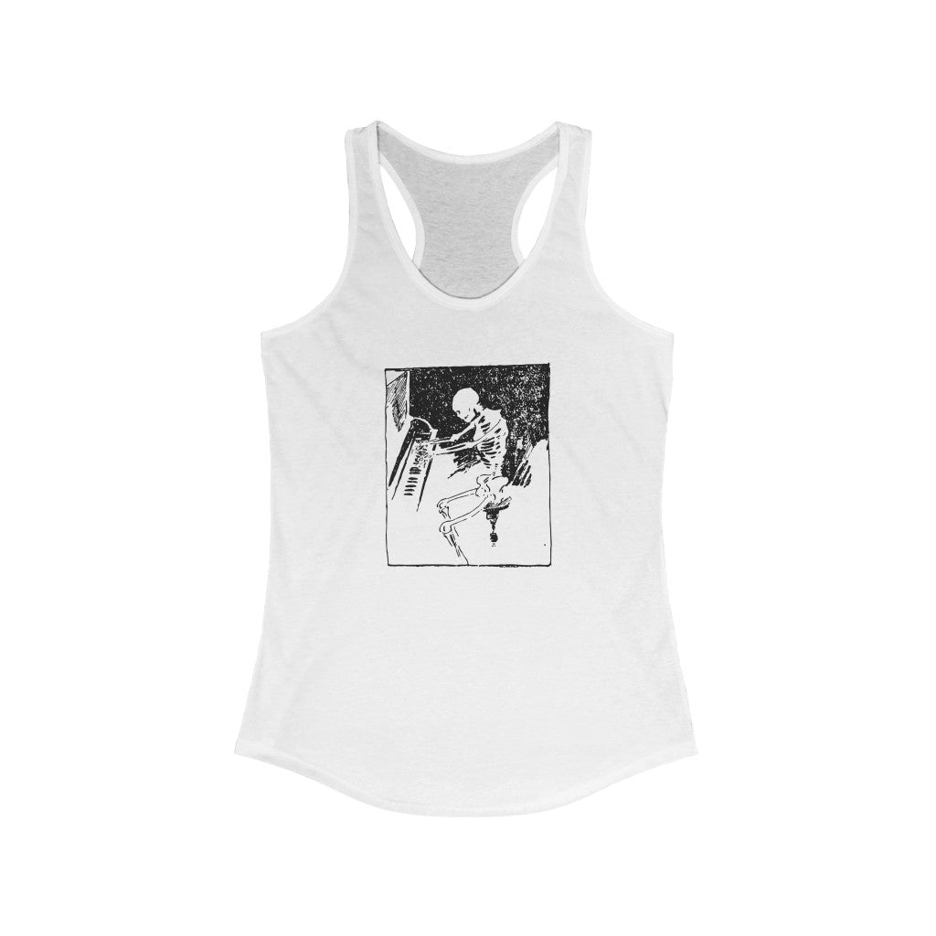 Piano Player Women's Ideal Racerback Tank