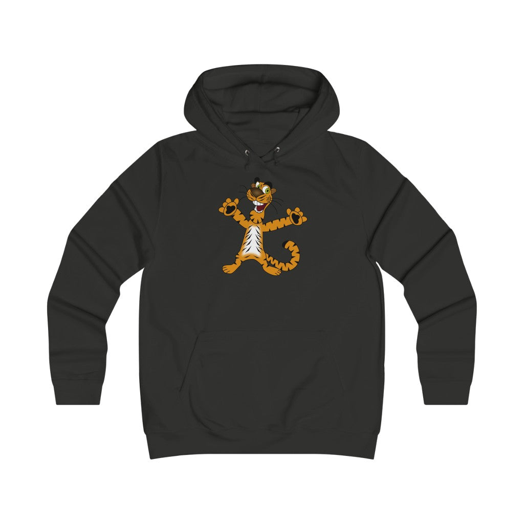 Tigers Girlie College Hoodie