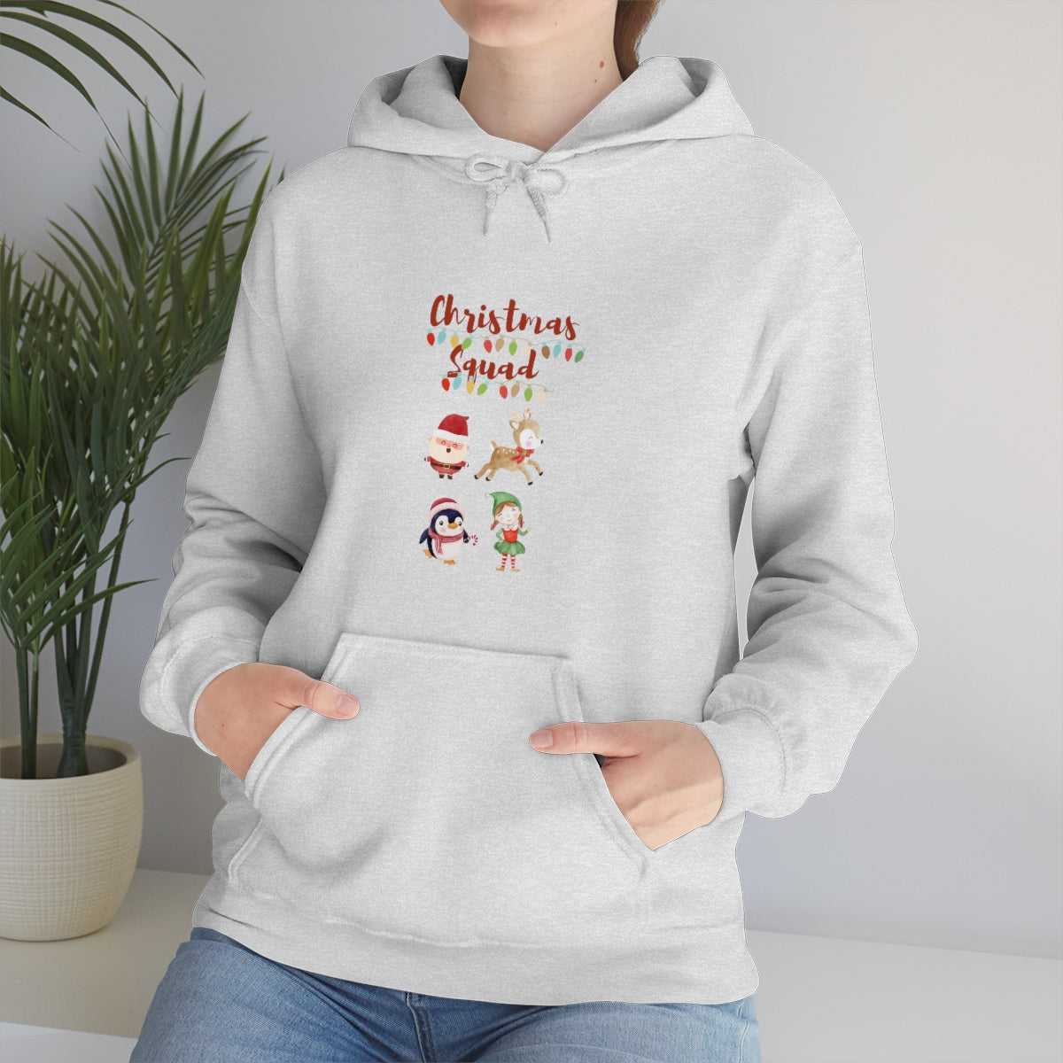 Christmas Squad Unisex Heavy Blend™ Hooded Sweatshirt