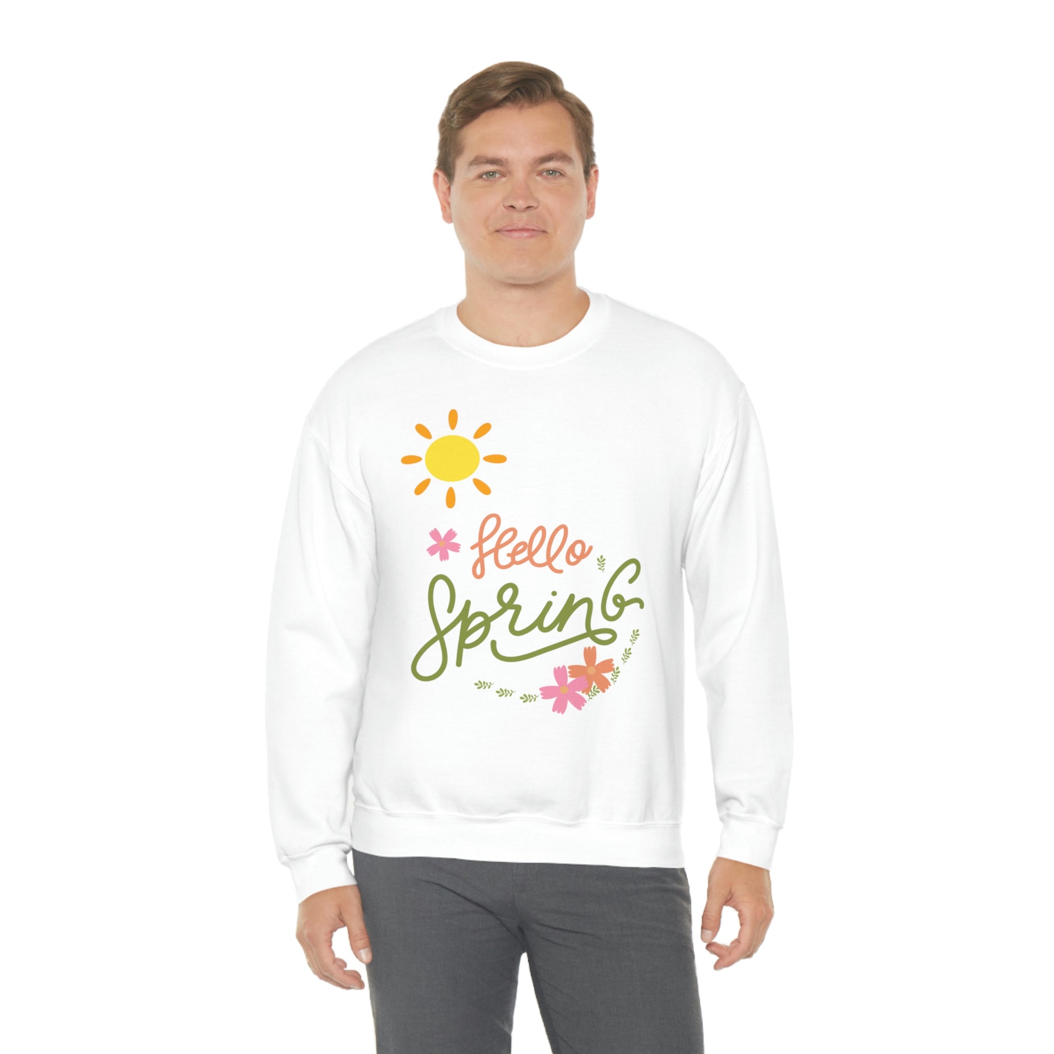 Spring Sunshine Unisex Heavy Blend™ Crewneck Sweatshirt