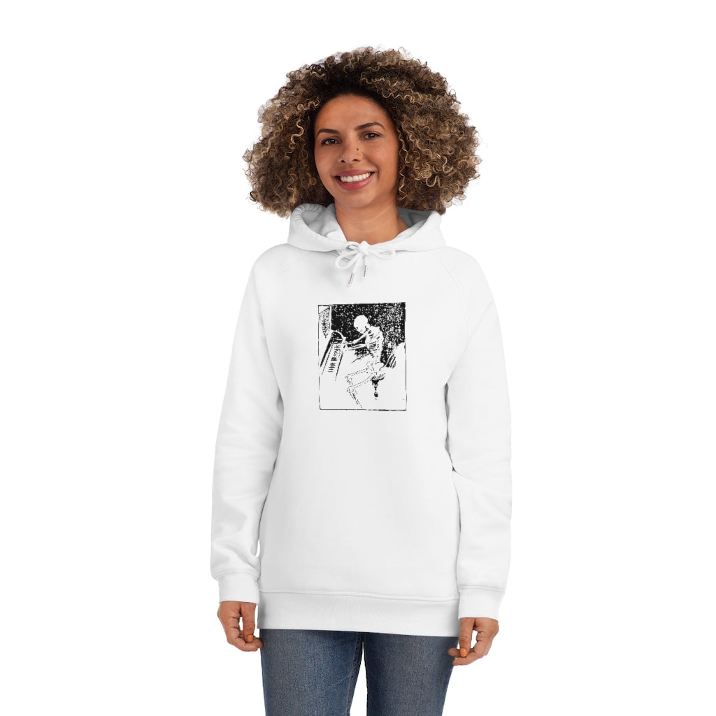 Piano Player Unisex Sider Hoodie