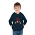 Merry Christmas From Santa & Helpers Toddler Pullover Fleece Hoodie