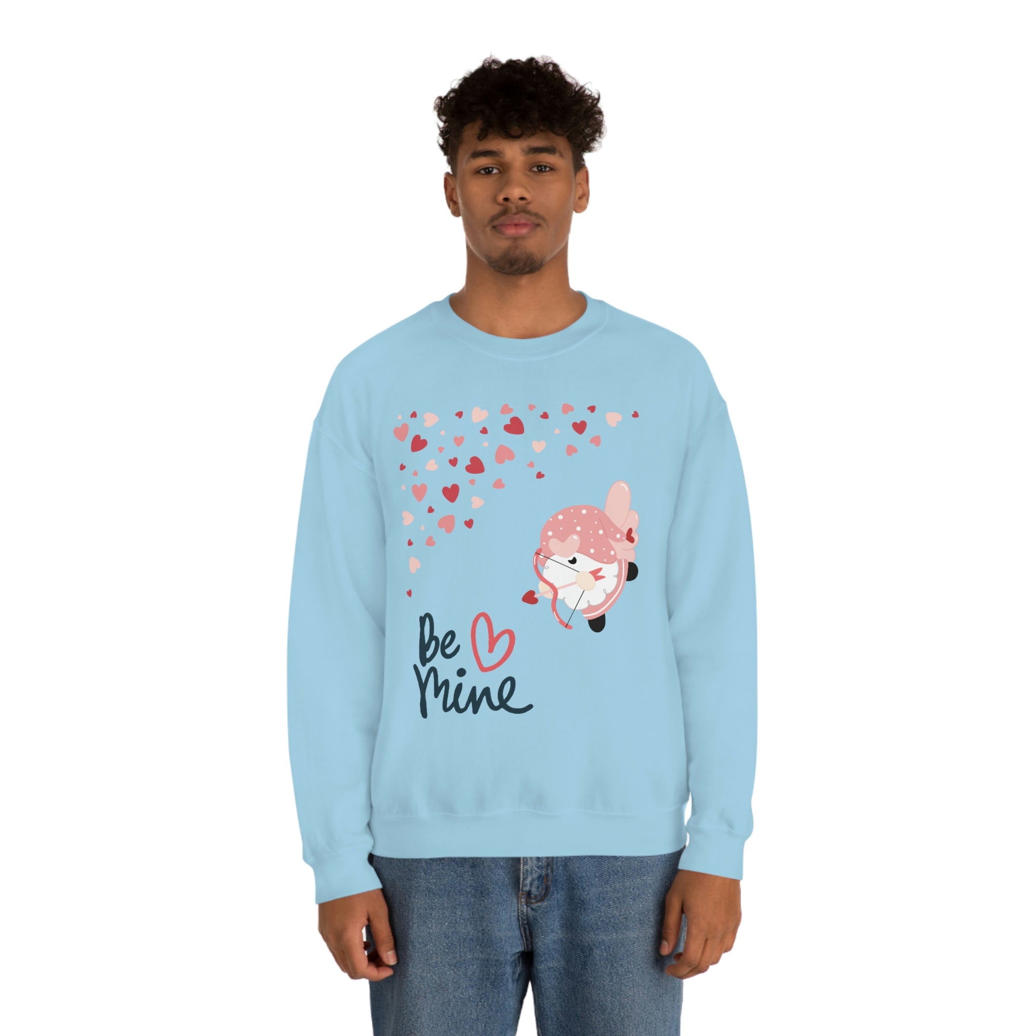 Be Mine Gnome!! Unisex Heavy Blend™ Crewneck Sweatshirt