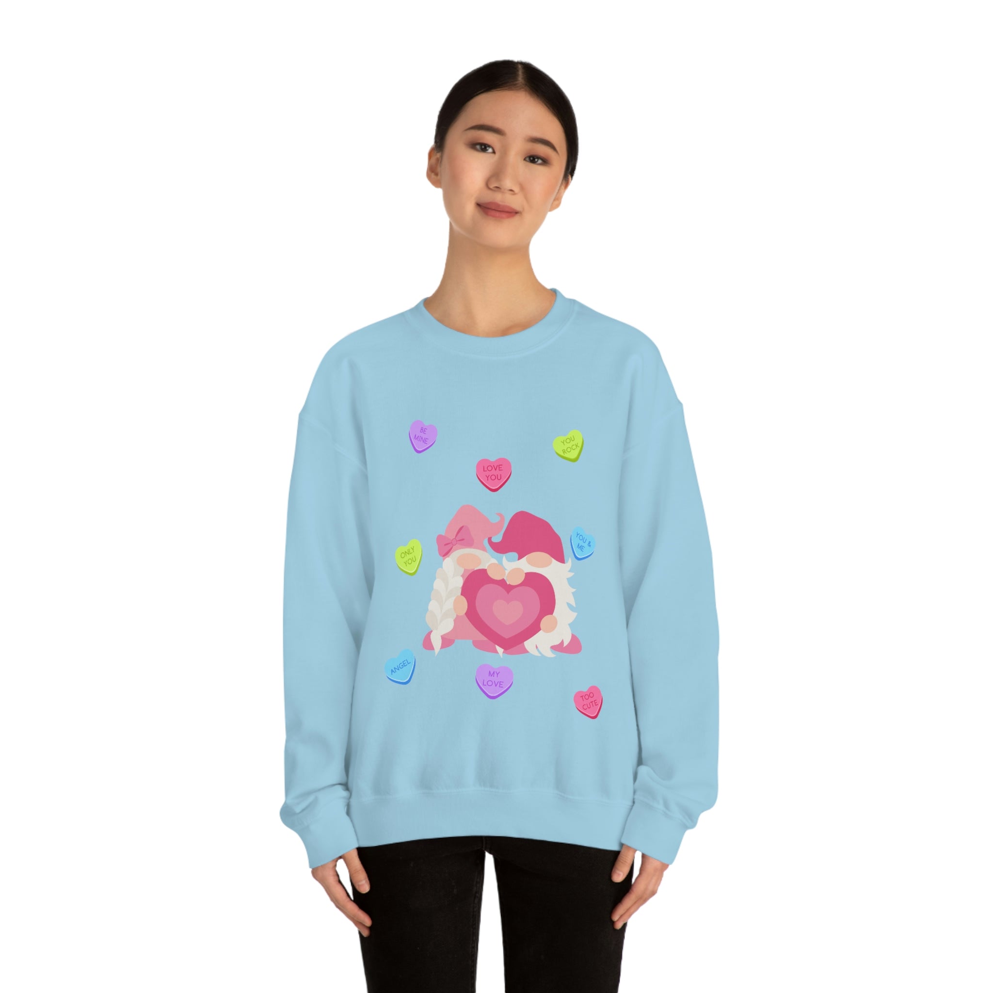 You Gnome I Love You!! Unisex Heavy Blend™ Crewneck Sweatshirt