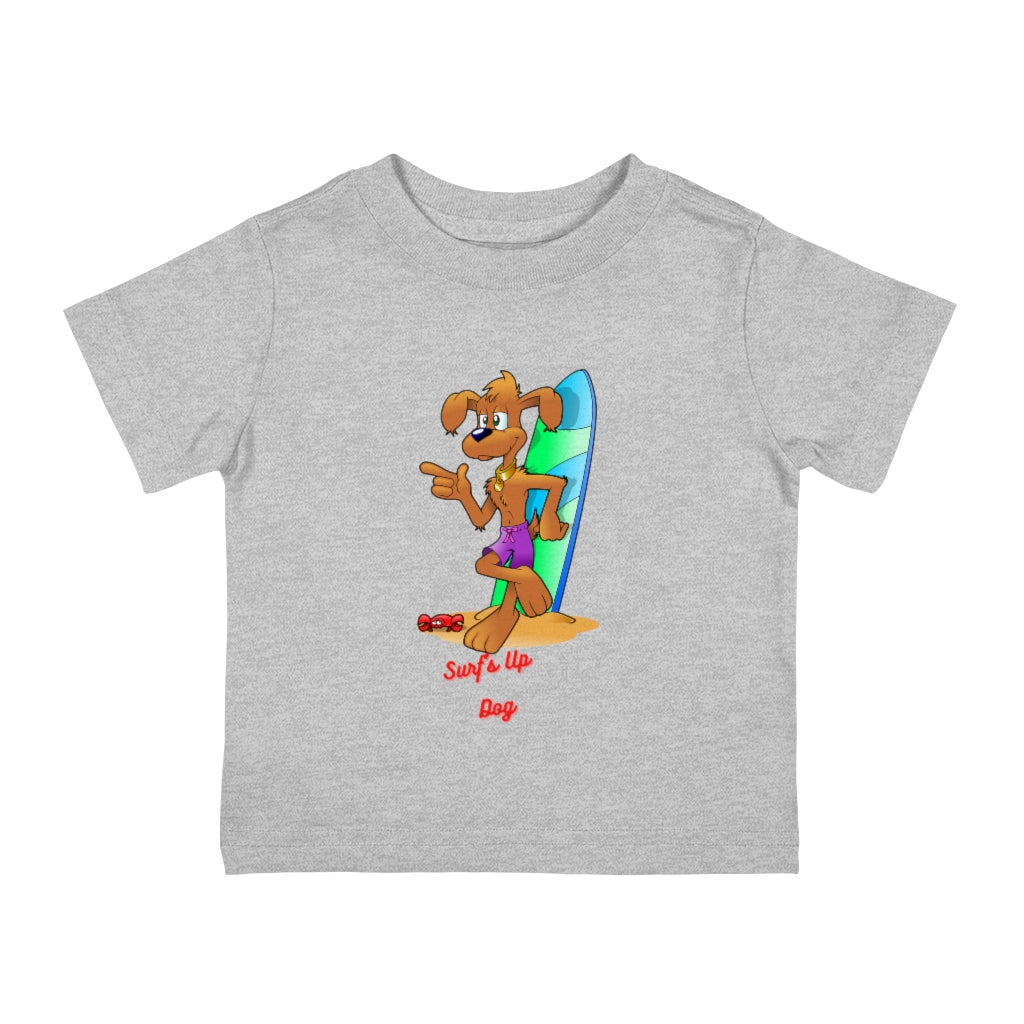 Surf's Up Dog Infant Cotton Jersey Tee