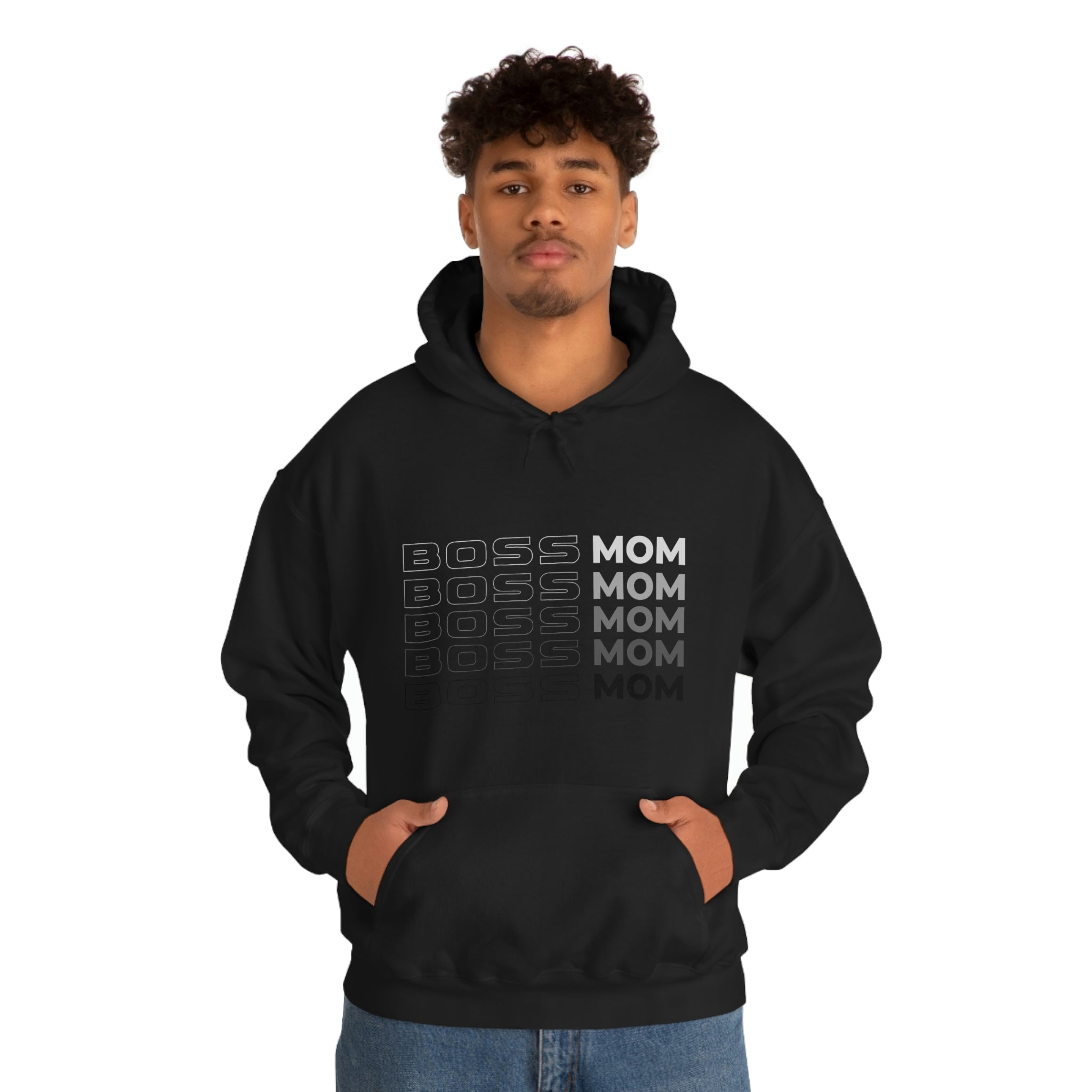 Boss Mom Unisex Heavy Blend™ Hooded Sweatshirt