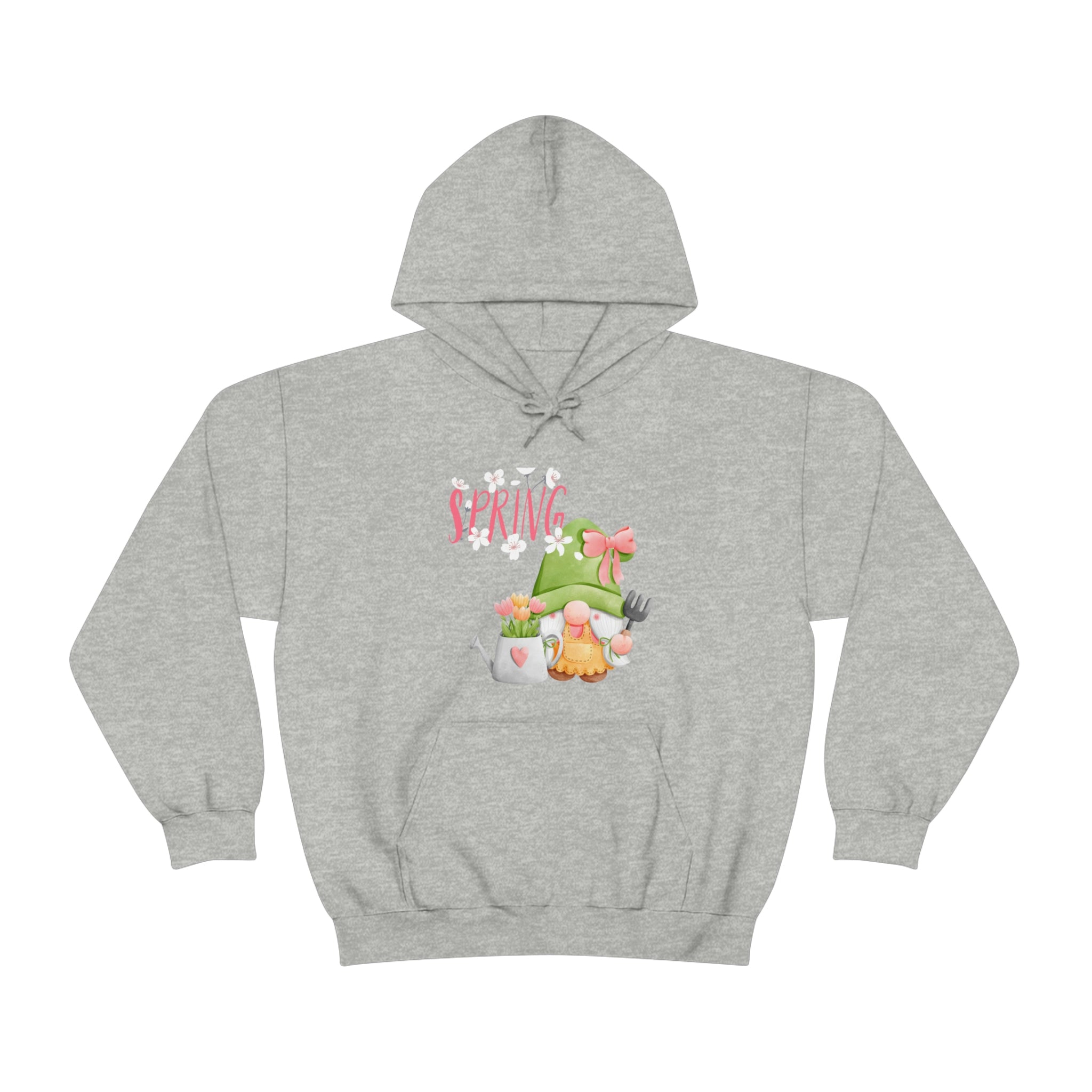 Gnome Happy Spring Unisex Heavy Blend™ Hooded Sweatshirt