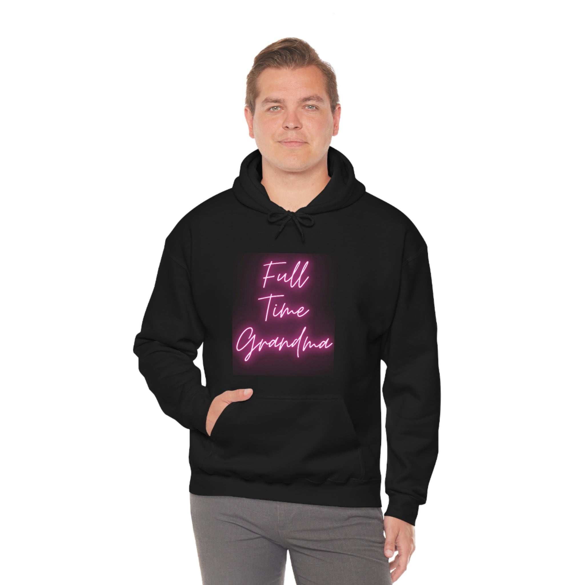 Full Time Grandma Unisex Heavy Blend™ Hooded Sweatshirt