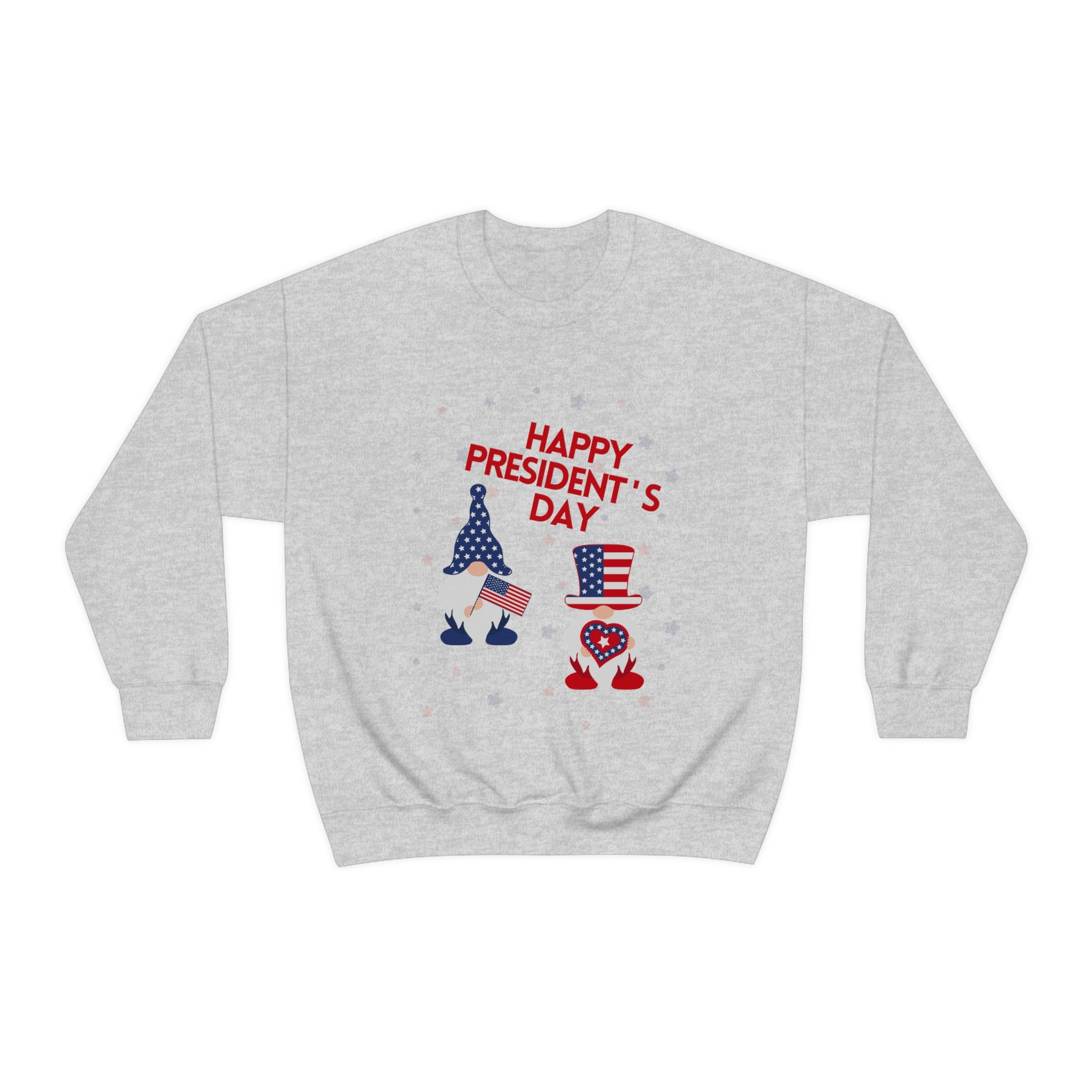 Happy President's Day Gnome Unisex Heavy Blend™ Crewneck Sweatshirt