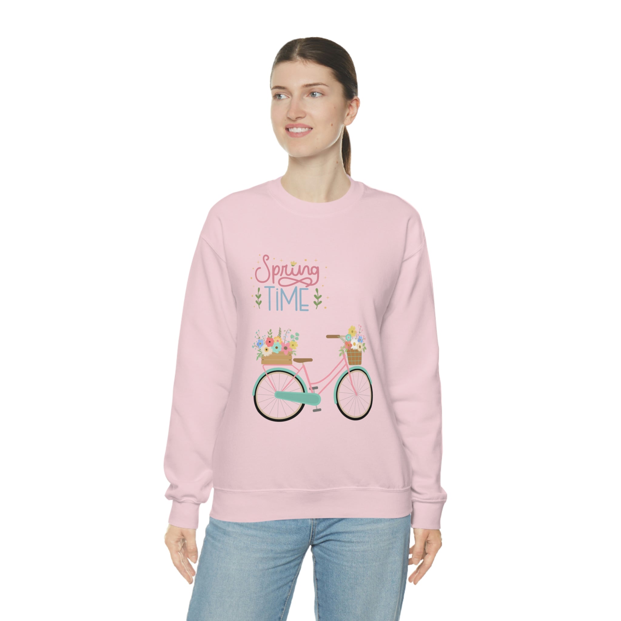 Spring Time Unisex Heavy Blend™ Crewneck Sweatshirt