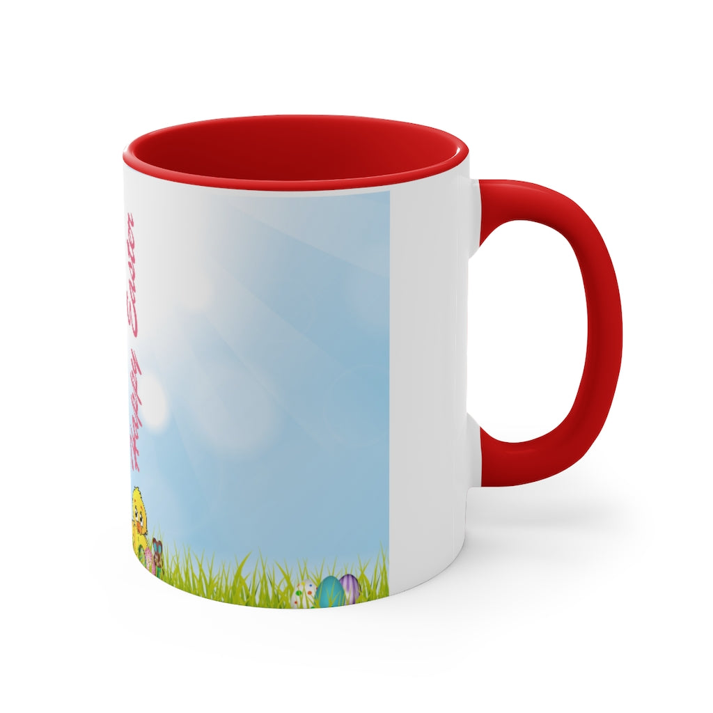 Happy Easter Accent Coffee Mug, 11oz