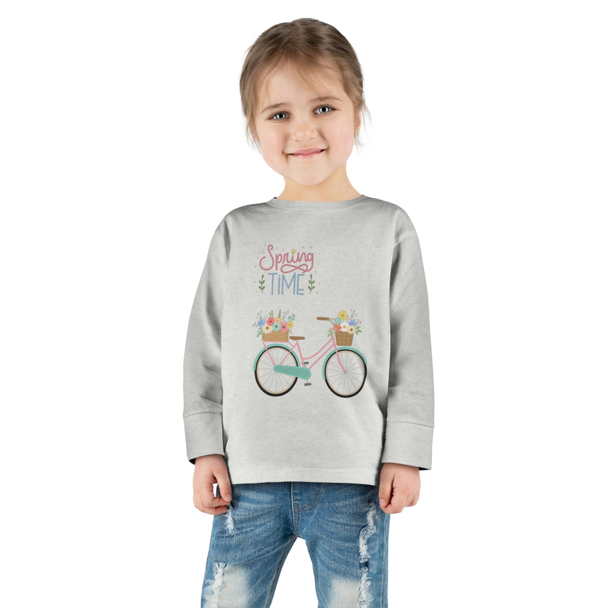 Spring Time Toddler Long Sleeve Tee