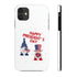 Happy President's Day Gnome Tough Phone Cases, Case-Mate