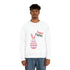 Happy Easter Day Bunny Unisex Heavy Blend™ Crewneck Sweatshirt