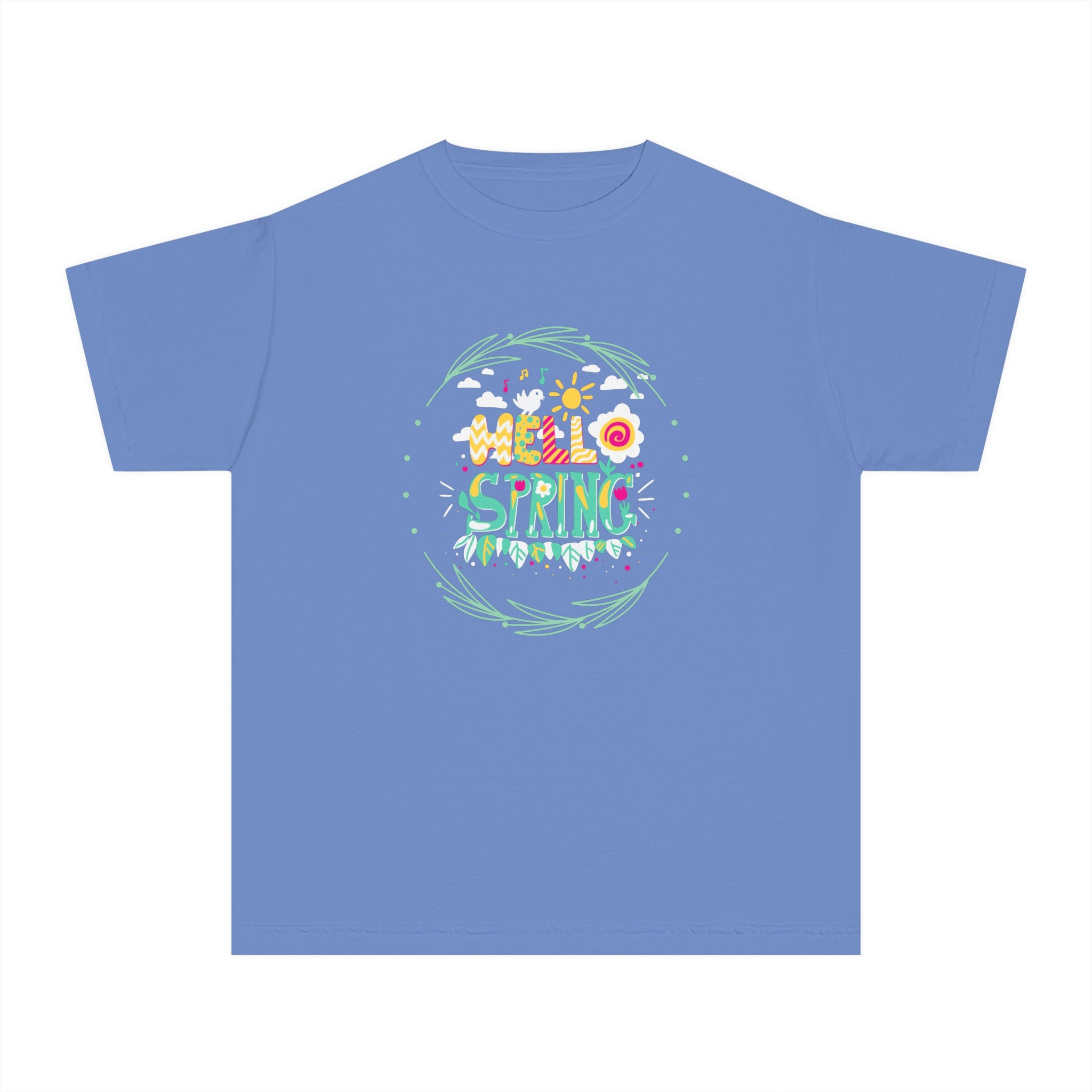 Hello Spring Youth Midweight Tee