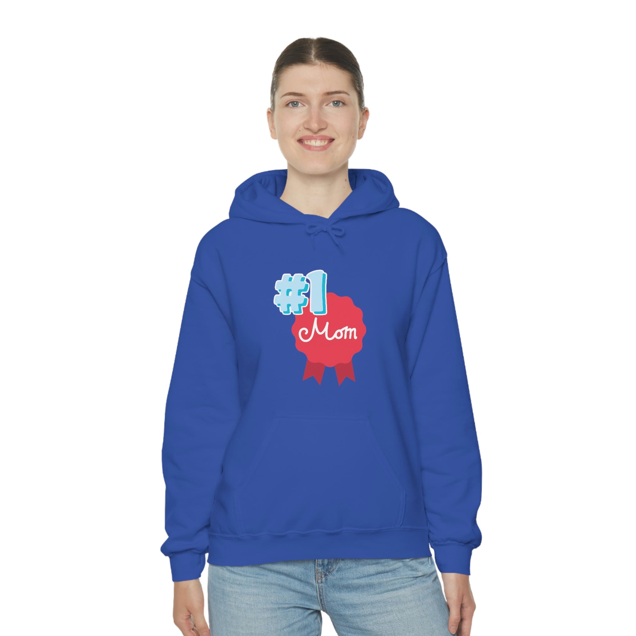 Mom You're No.1 Unisex Heavy Blend™ Hooded Sweatshirt