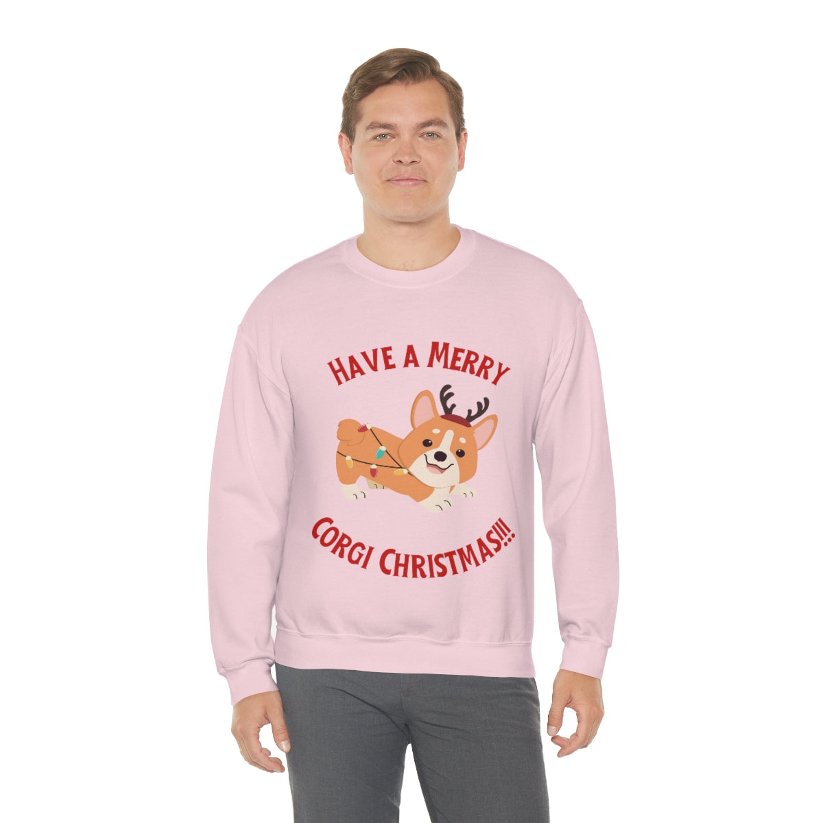 Have A Merry Corgi Christmas Unisex Heavy Blend™ Crewneck Sweatshirt