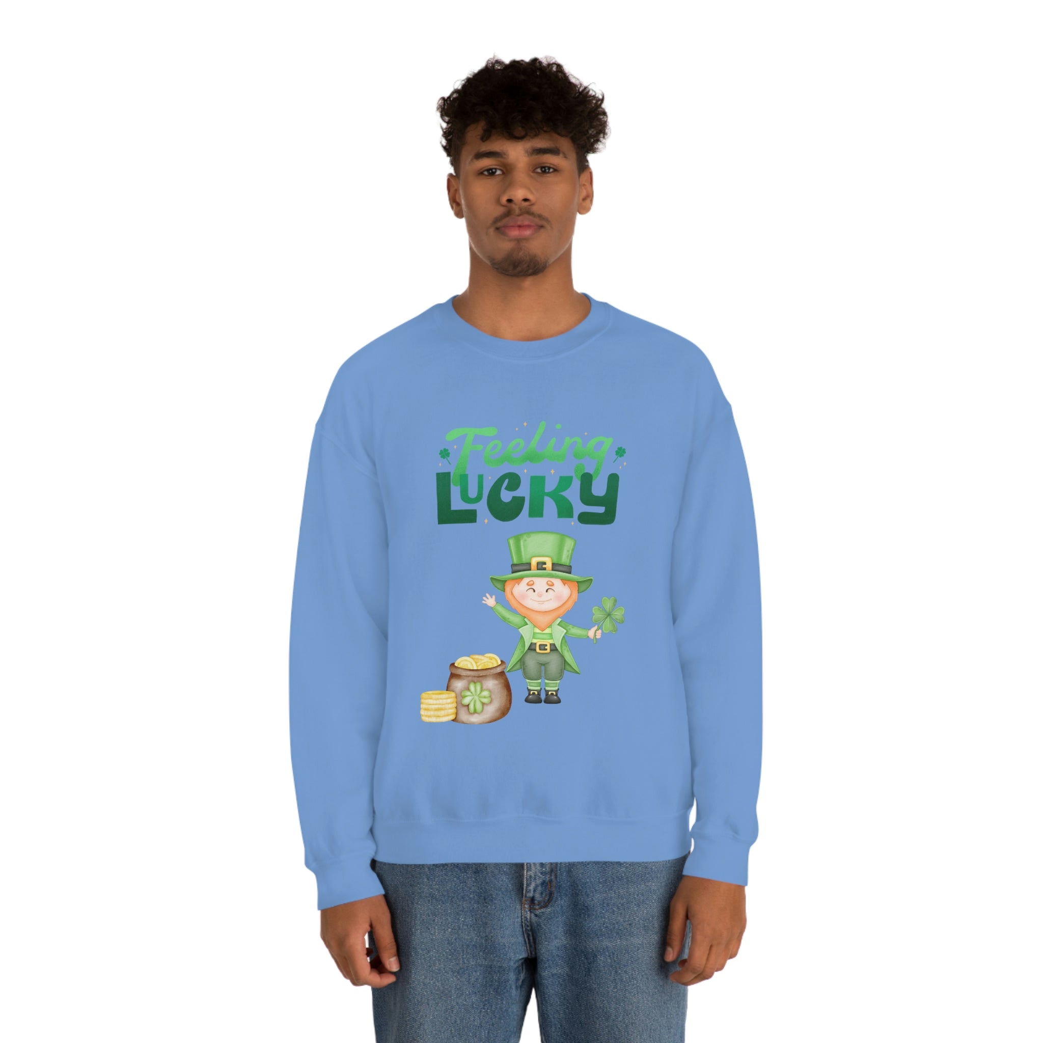 Feeling Lucky Unisex Heavy Blend™ Crewneck Sweatshirt