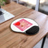 Happy Valentine's Day Mouse Pad With Wrist Rest