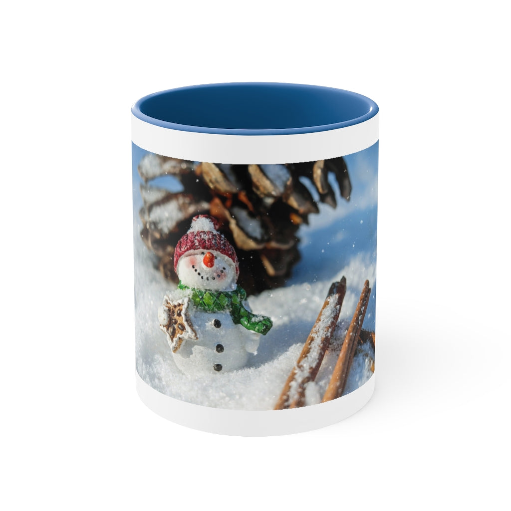 Merry Christmas Accent Coffee Mug, 11oz
