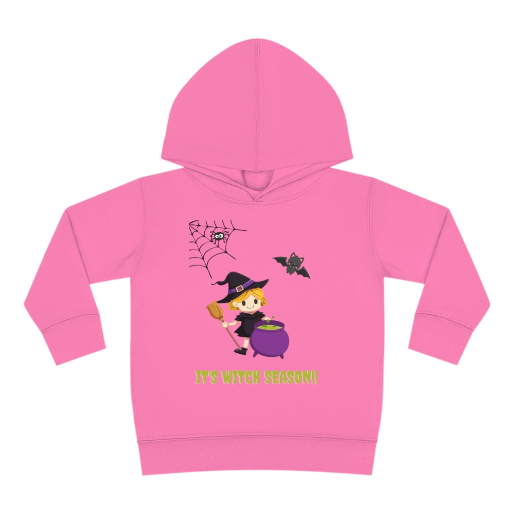 It's Witch Season Toddler Pullover Fleece Hoodie