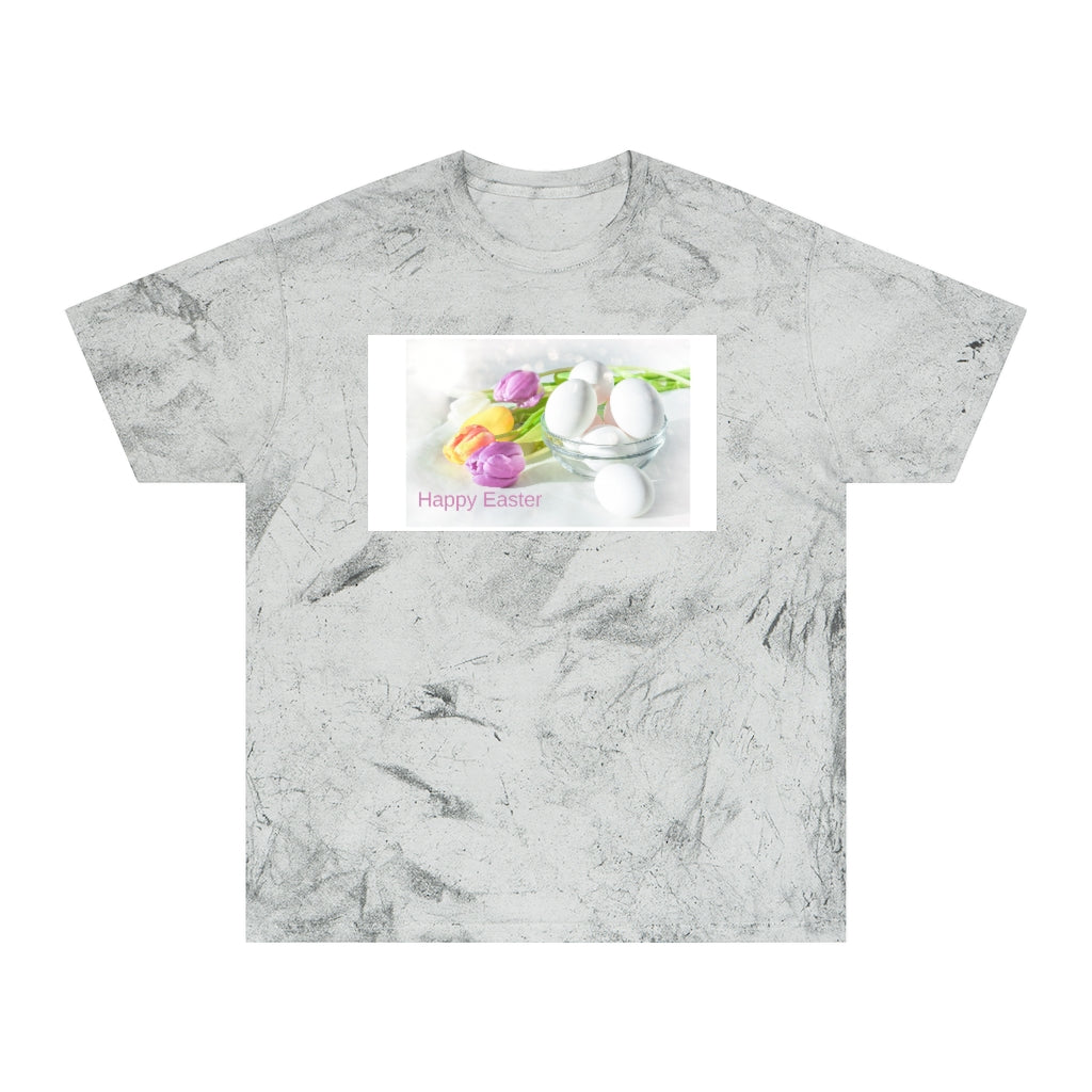 Happy Easter Unisex Color Blast T-Shirt