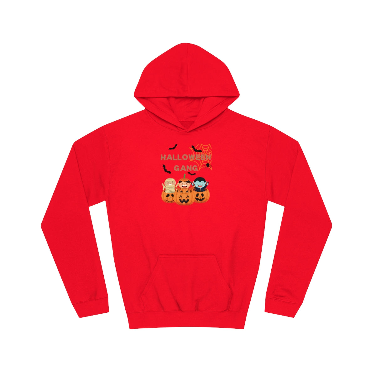 The Happy Halloween Pumpkin Gang Youth Fleece Hoodie