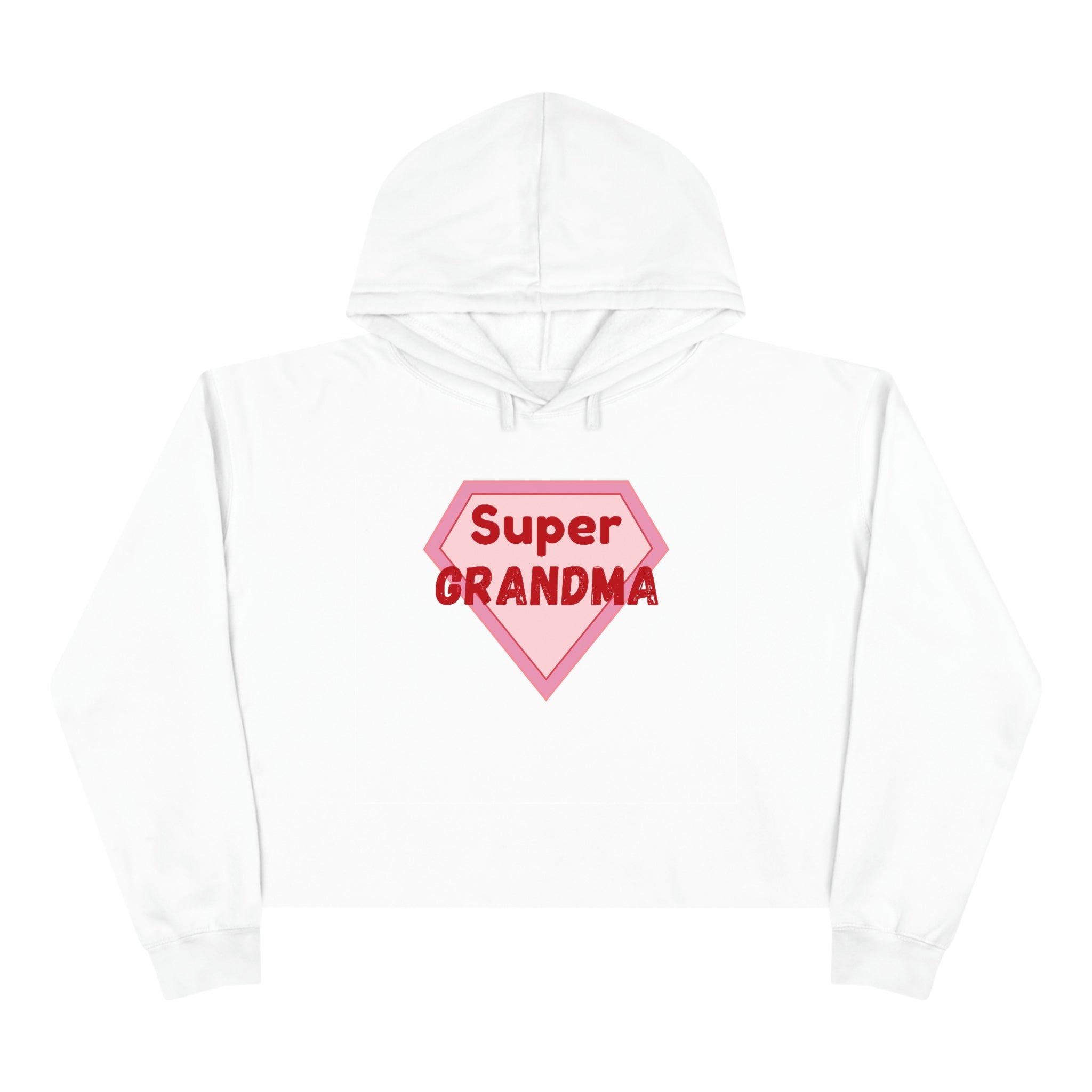 Super Grandma Crop Hoodie