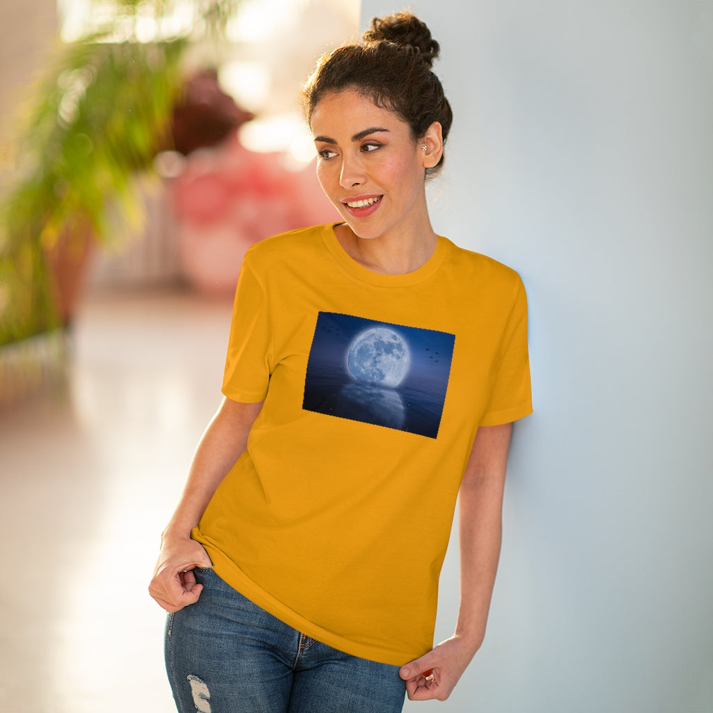 Mystical Moon Organic Creator T-shirt - Unisex