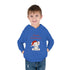Cute Christmas Elephant Toddler Pullover Fleece Hoodie
