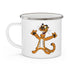 Tigers Enamel Camping Mug